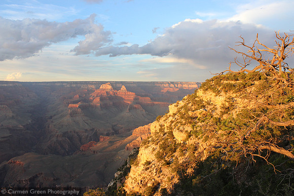 Sunset on the Grand Canyon National Park, Arizona