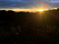 Sunset over Monteverde, Costa Rica