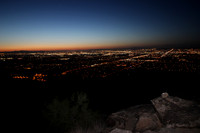 Sunset over Phoenix at Dobbins Lookout